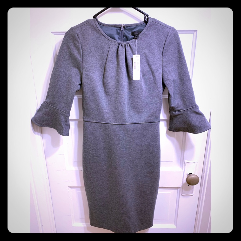 NWT J.Crew Bell Sleeve Dress Size 0